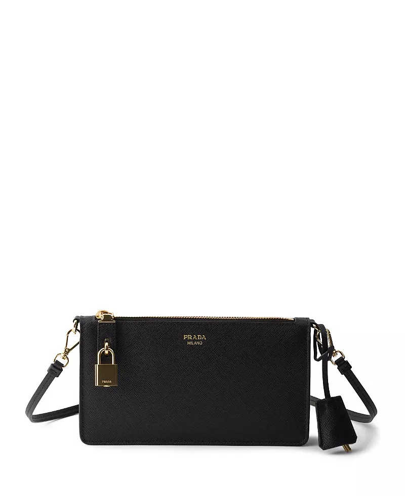 Prada Saffiano Leather Smartphone Pouch
