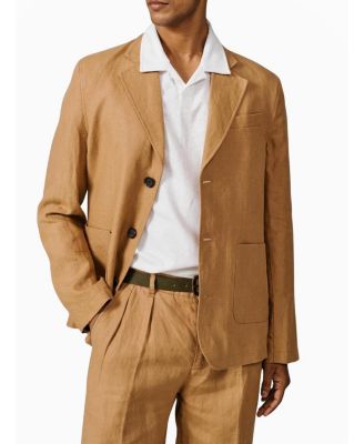 Aubin Belvedere Relaxed Linen Blazer