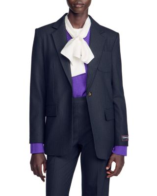 Victoire Pinstripe Blazer