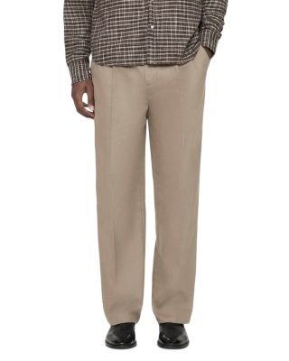 Ware Pleated Straight Leg Pants