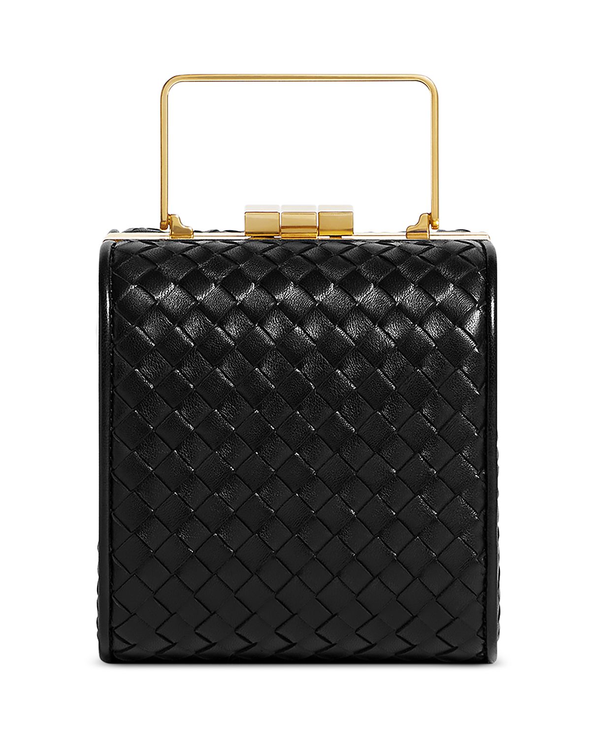 Bottega Veneta Intrecciato Leather Top Handle Bag