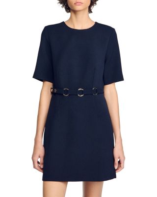 Julia Ring Belt Mini Dress