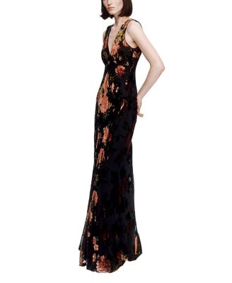 Folia Devore Maxi Dress