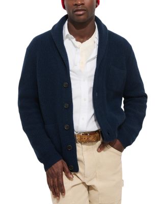 Wallace Relaxed Fit Washed Cashmere Cardigan 