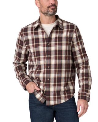 Plaid Long Sleeve Button Up Shirt