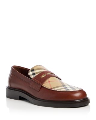 Men's Pembroke Check Penny Loafers