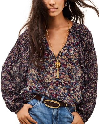 Kross Split Neck Blouse