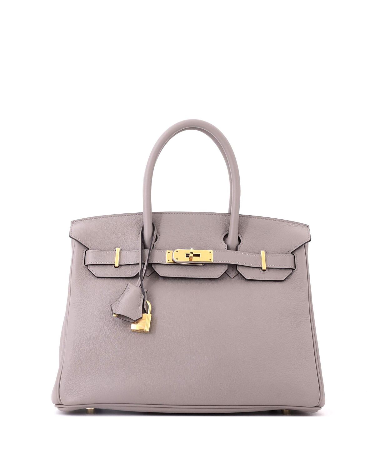 Pre-Owned HERMES Birkin 30 Novillo Leather Handbag