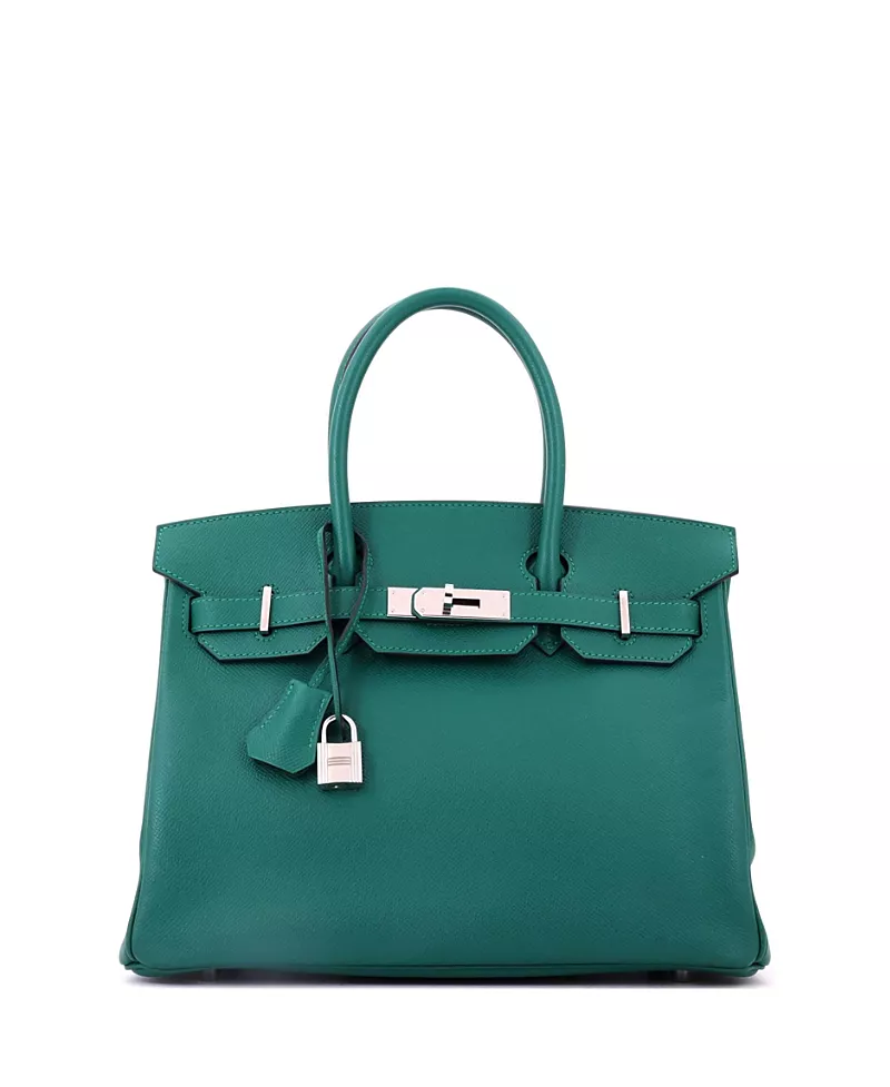 Pre-Owned HERMES Birkin 30 Epsom Leather Satchel
