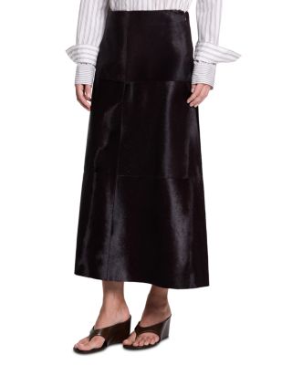 Calf Hair A Line Skirt