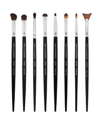  Professional Eye Makeup Brush Set - 8 Pcs