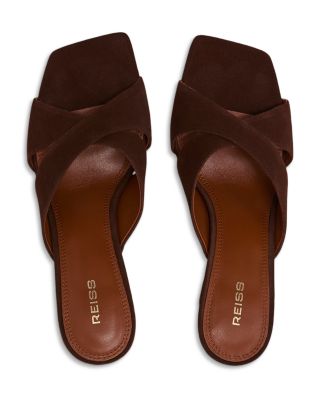 Women's Rochelle Suede Crossover Mules