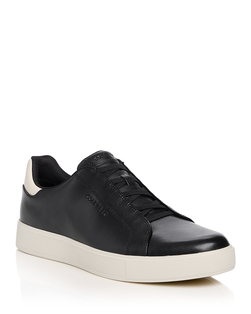 Cole Haan Men's GrandPr Leather Slip On Sneakers