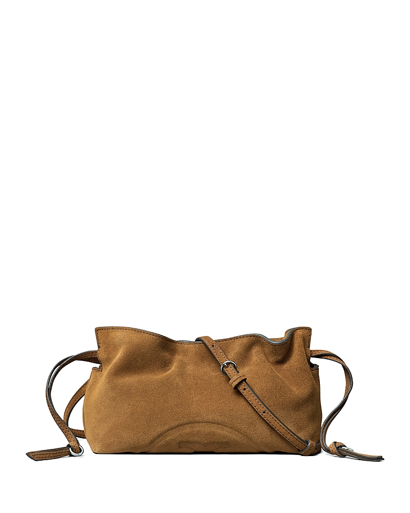 Tory Burch Ella Suede Drawstring Pouch · OS