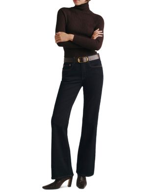 Bella High Rise Slim Bootcut Jeans in Harvest Moon