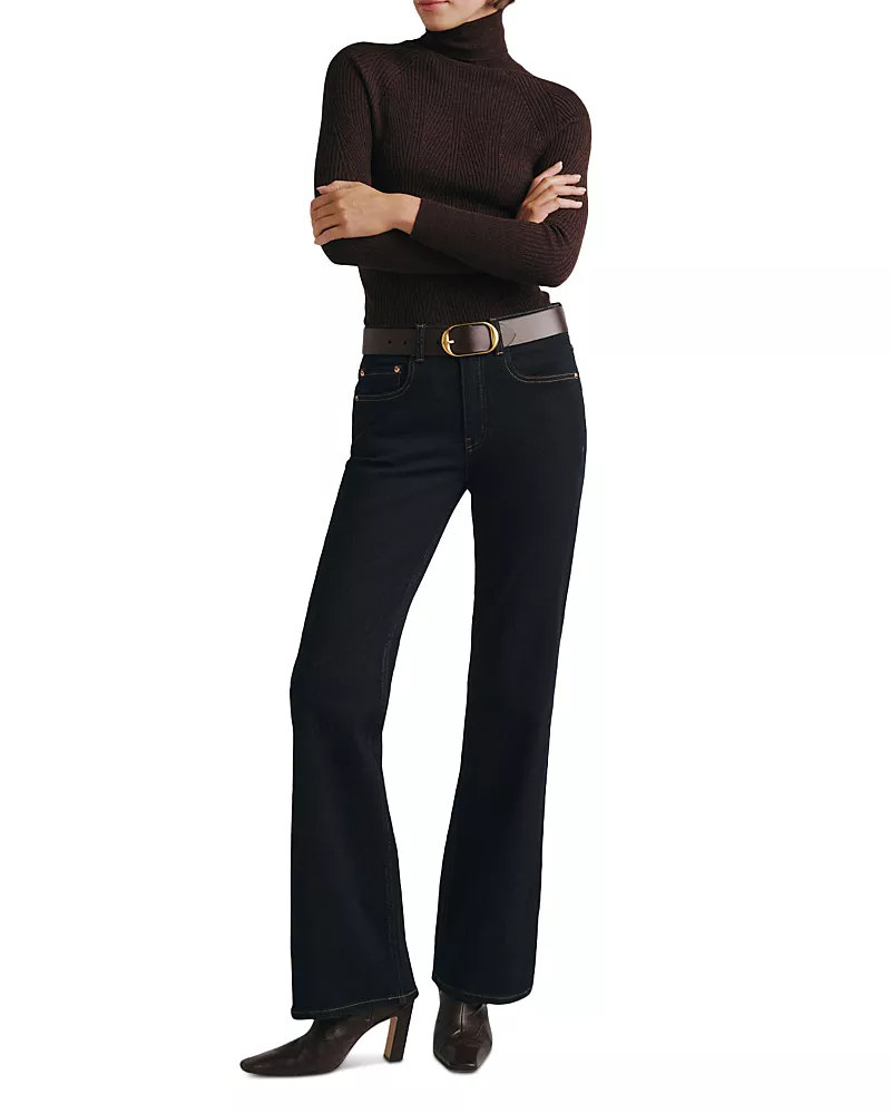 DL1961 Bella High Rise Slim Bootcut Jeans in Harvest Moon