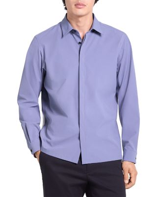 Poplin Point Collar Performance Shirt