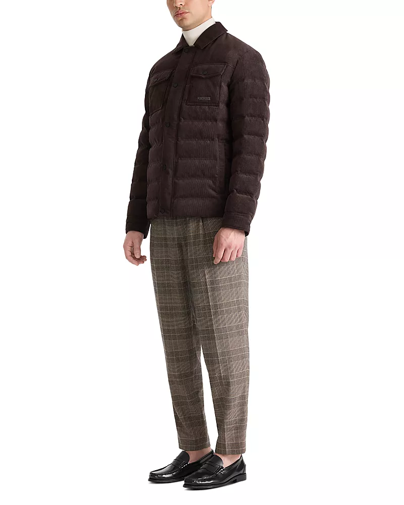 Mackage Cohen Corduroy Quilted Down Jacket