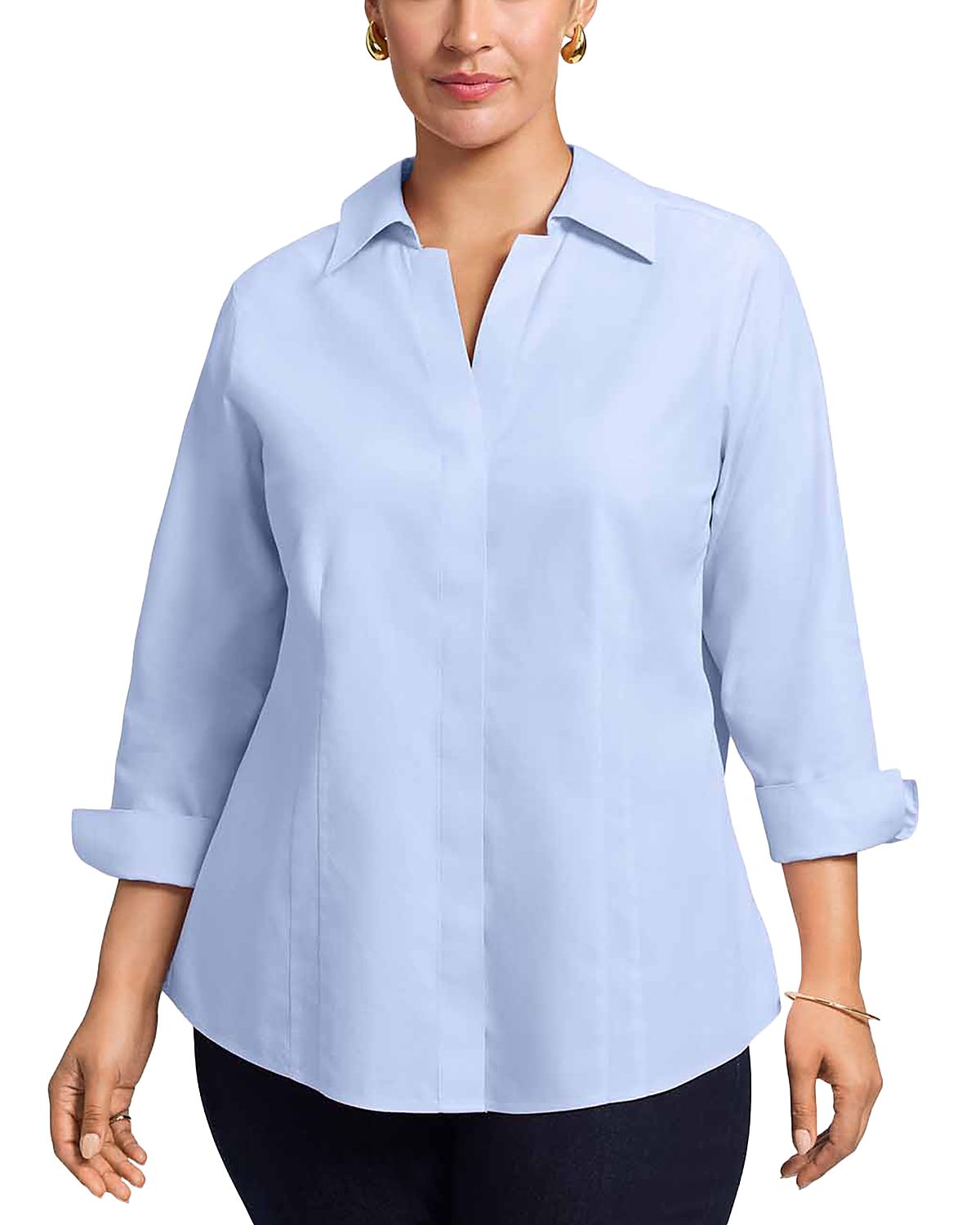 Foxcroft Plus Taylor Blouse
