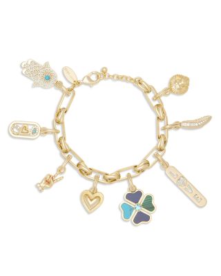 Ramy Brook Maya Chain Charm Bracelet