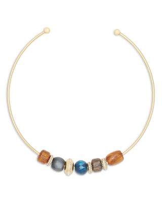 Maya Beaded Collar Necklace, 5.5" 