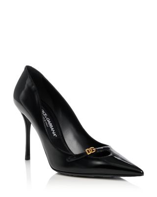 Women's Patent Leather Stiletto Pumps