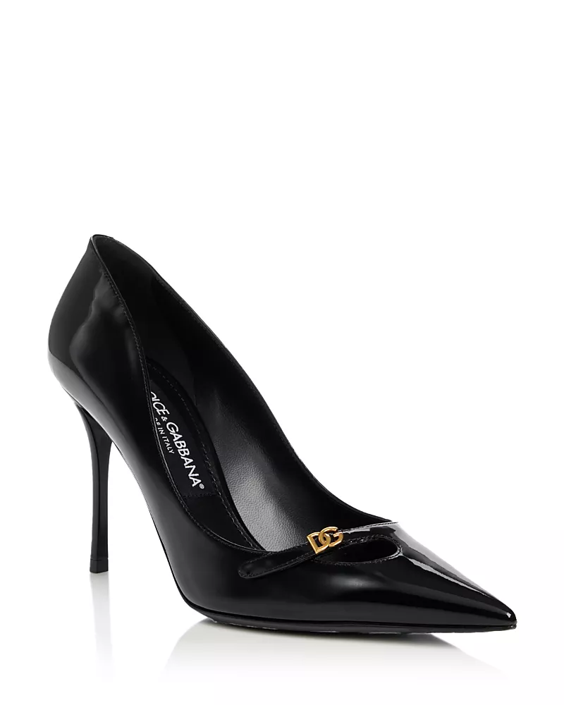 Dolce & Gabbana Women's Patent Leather Stiletto Pumps