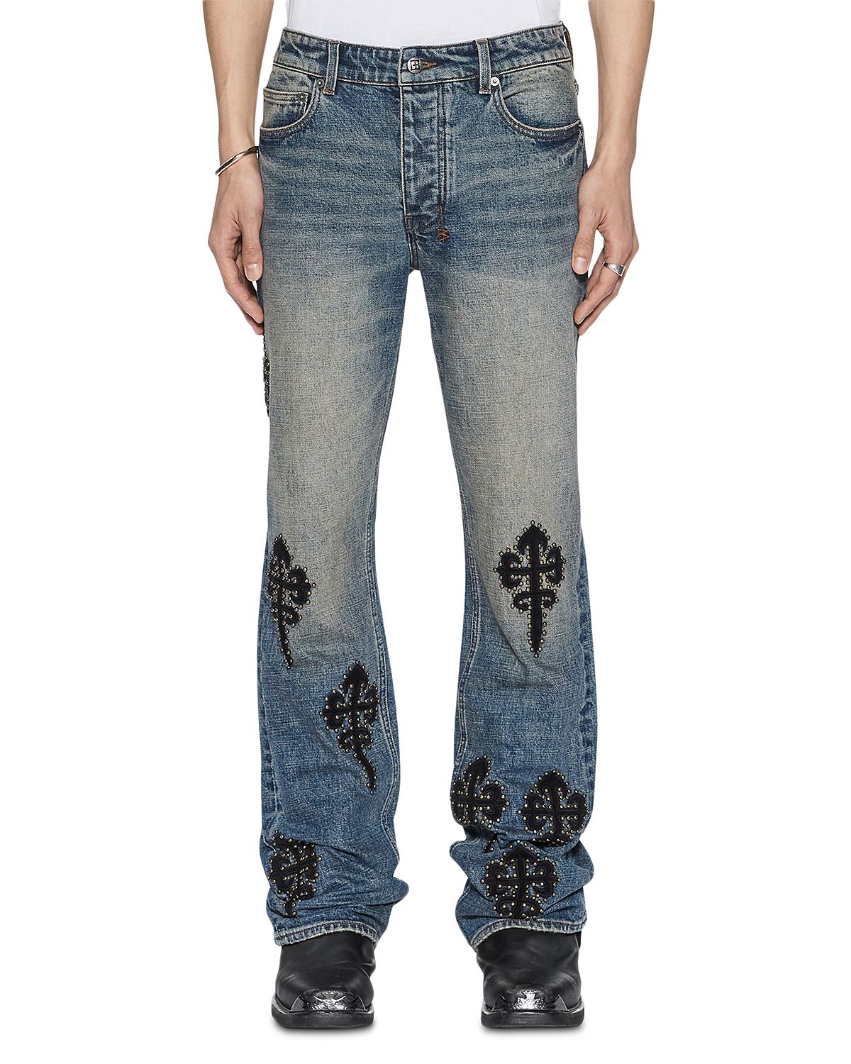 Ksubi Bronko Reup Cotton Kaliba Bootcut 32 Jeans