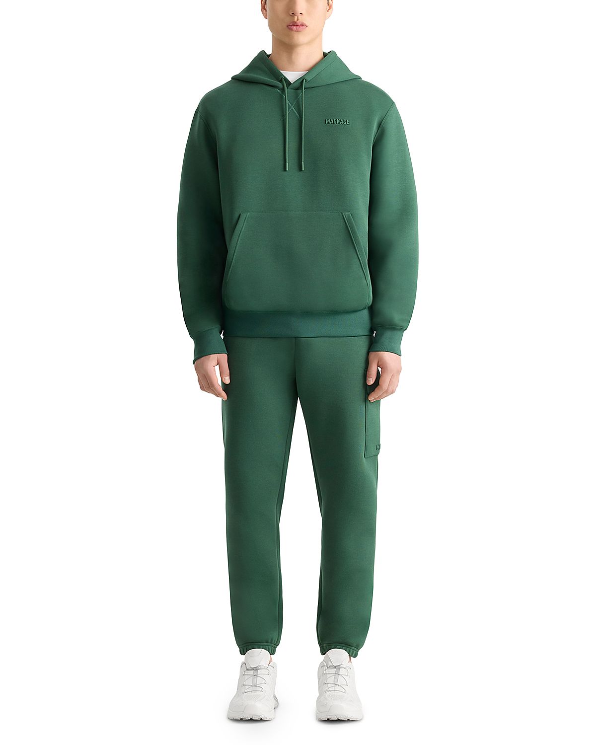 Mackage Kolton-z Double-Face Jersey Logo Hoodie