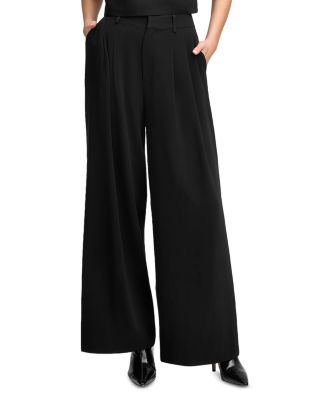 Cinq a Sept Marne Pleated Crepe Pants
