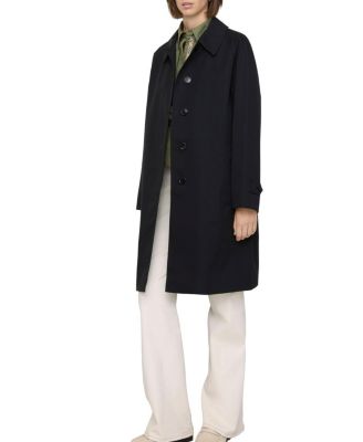  Mid-length Tropical Gabardine Camden Car Coat