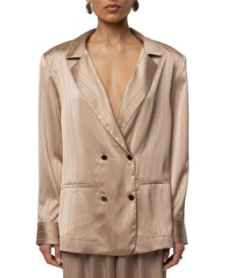 Jluxlabel The Standard Blazer In Neutral