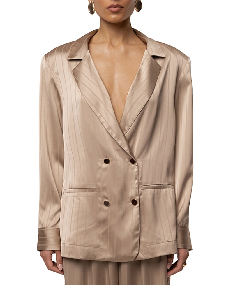Jluxlabel The Standard Blazer In Neutral