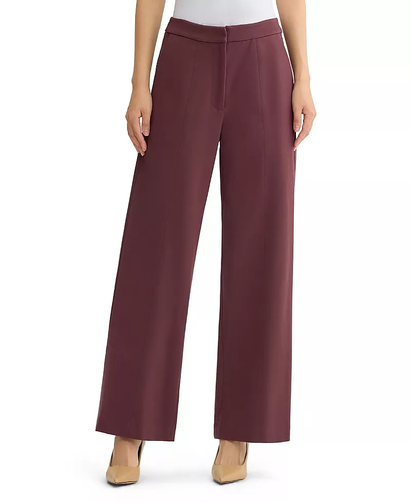 Misook Naomi Wide Leg LuxeStretch Ponte Pant