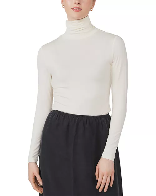Stretch Knit Turtleneck