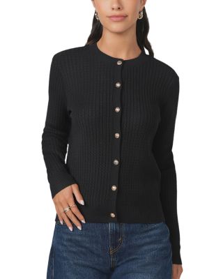 Twisted Cable Knit Cardigan 