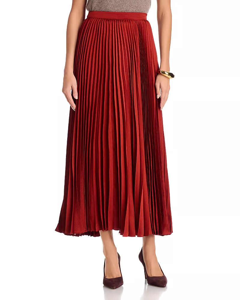 Elie Tahari The Rowyn Pleated Skirt