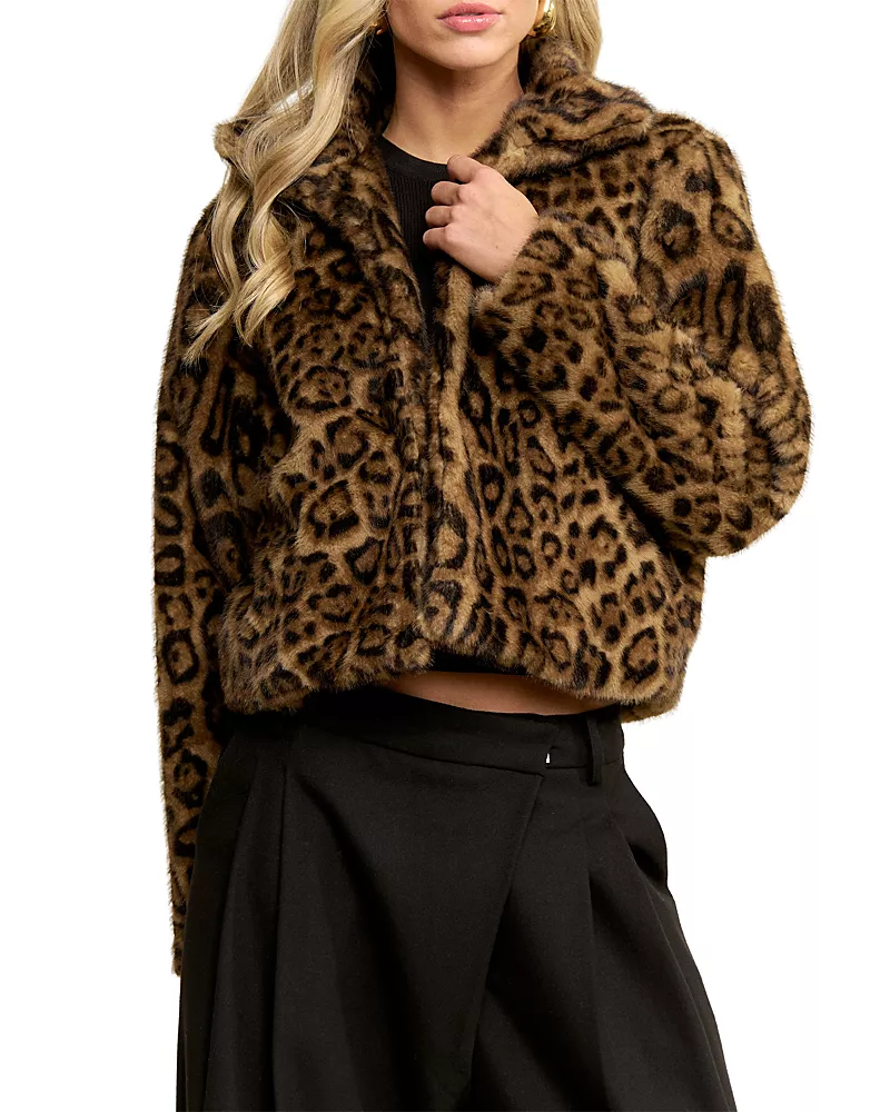 Elevator Disco Tammy Faux Fur Jacket
