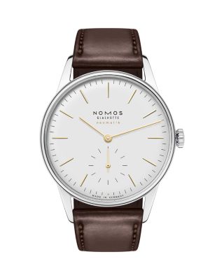 Nomos Orion Neomatik Dore Watch, 36.4mm In Brown