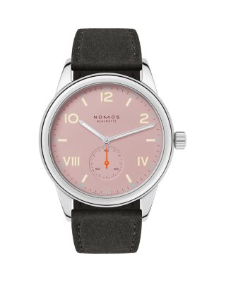 Nomos Club Campus 38 Full Rose Watch, 38.5mm In Black