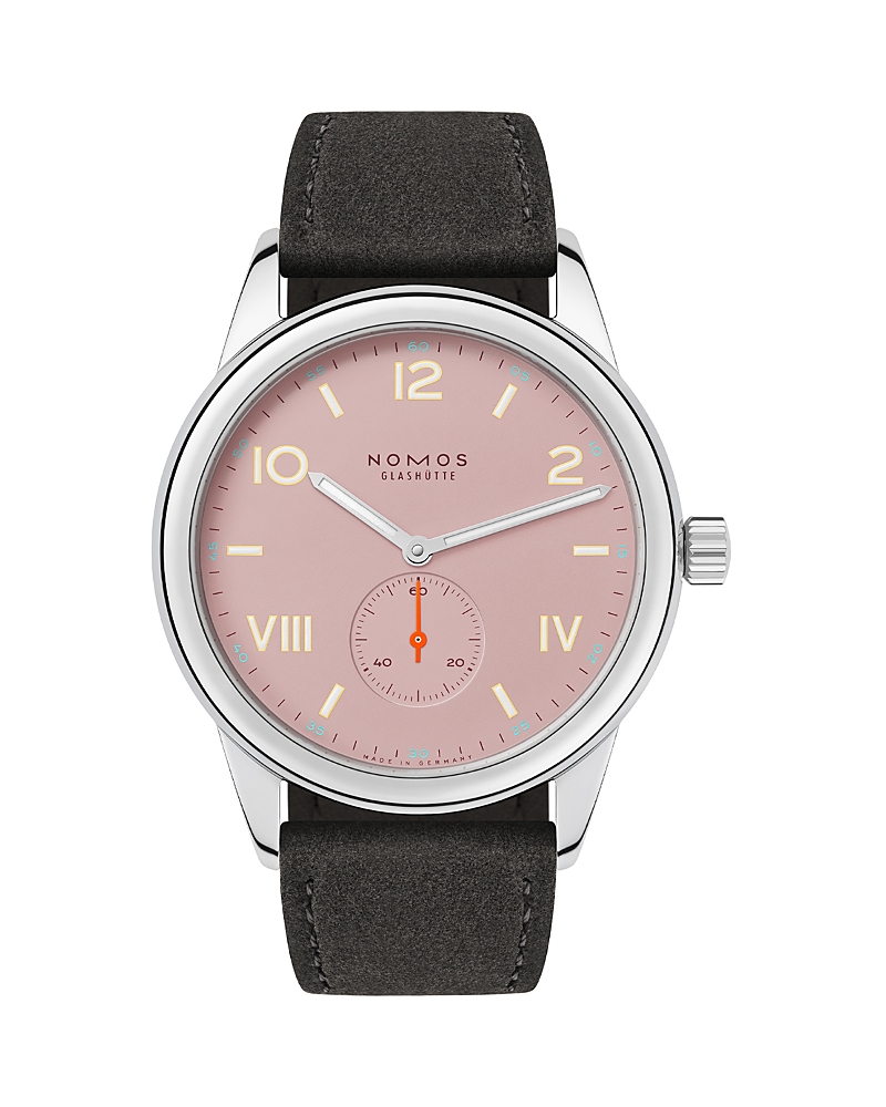 Nomos Club Campus 38 Full Rose Watch, 38.5mm In Black