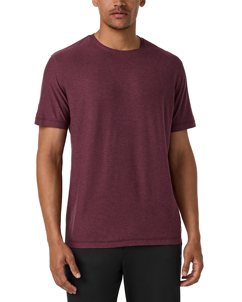 Vuori Strato Short Sleeve Tech Tee in Grey