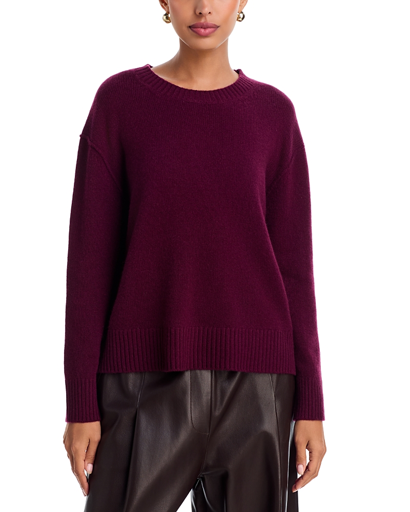 L'agence Laine Cashmere Crewneck Sweater In Neutral