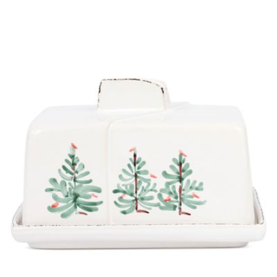 Lastra Holiday Butter Dish