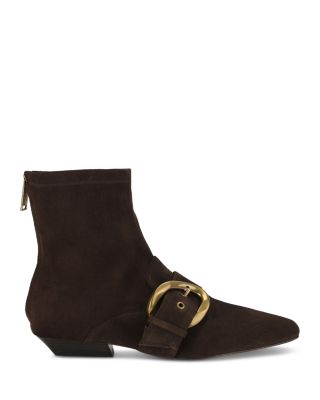 Women's Opera Suede Ankle Boots