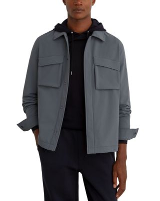 Divide Zip Through Twin Pocket Overshirt