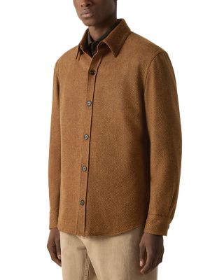 Wool, Cashmere & Silk Overshirt
