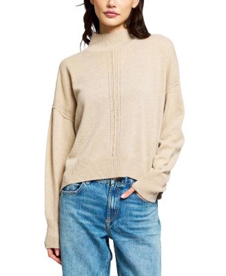 Women's Thea Cashmere Oversized T Neck Sweatshirt