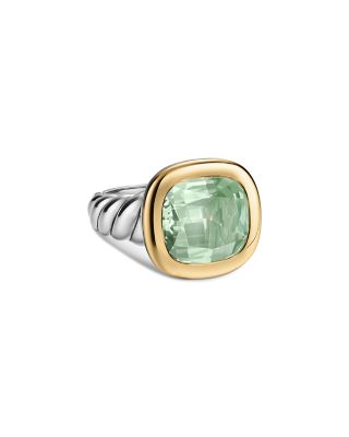 DY Mercer&reg; Color Stone Ring in Sterling Silver with 14K Yellow Gold and Gemstones