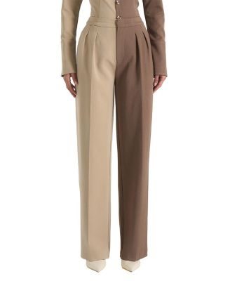 Julie Two Tone Tailored Pants